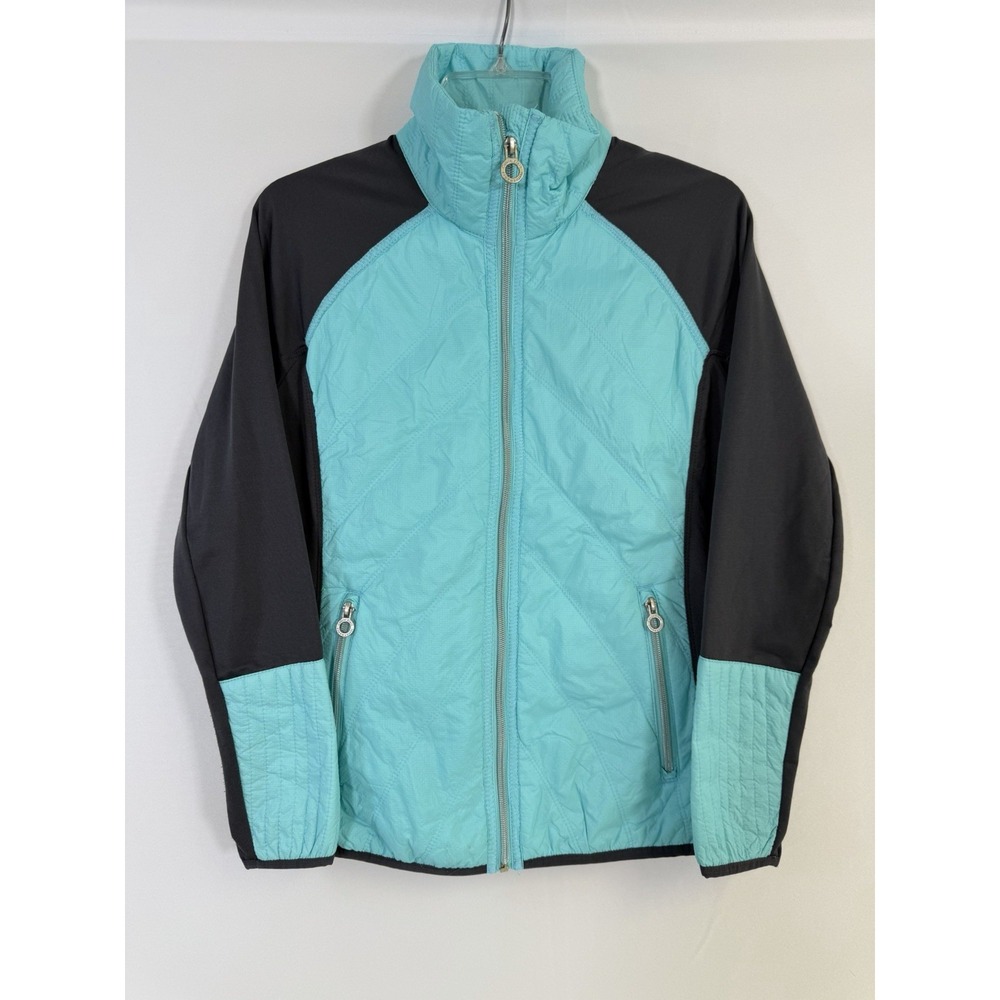 Calvin Klein Performance Jacket Women's Medium Teal Color Lightweight Activewear